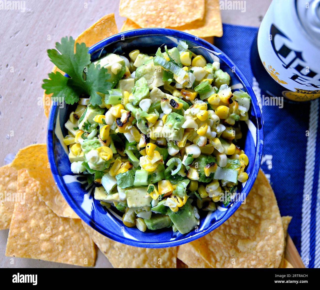 Charred Corn teams up avocado and lime in this easy and refreshing salsa, shown in Pittsburgh