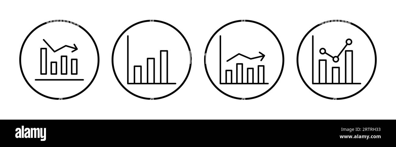 Growing graph Icon vector. Chart icon. Graph Icon Stock Vector Image ...