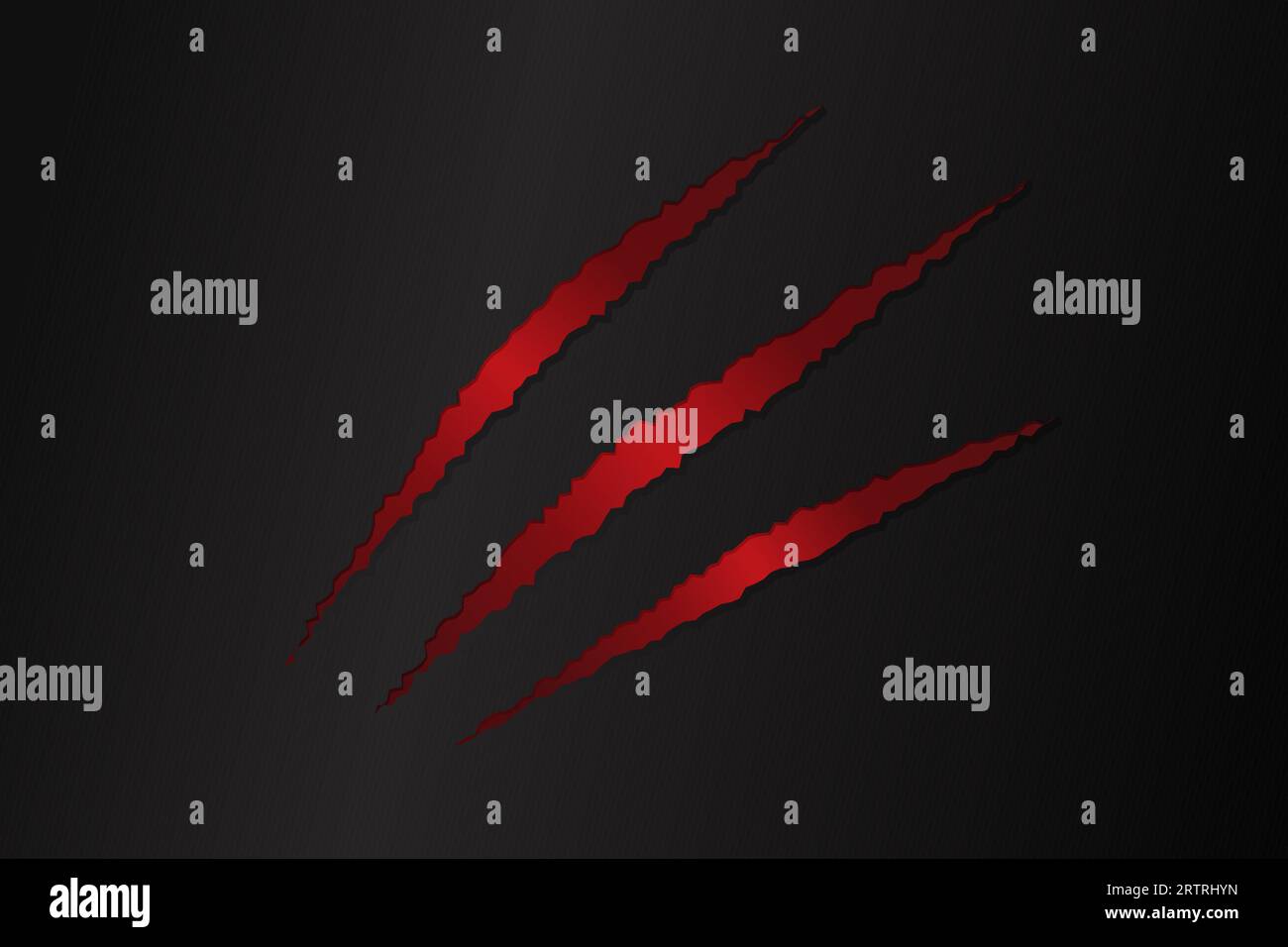 Red cat scratch on black background Stock Vector Image & Art Alamy