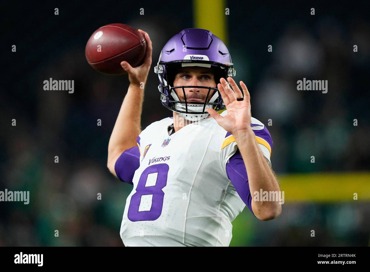 Minnesota Vikings Quarterback Kirk Cousins 8 Editorial Stock Photo