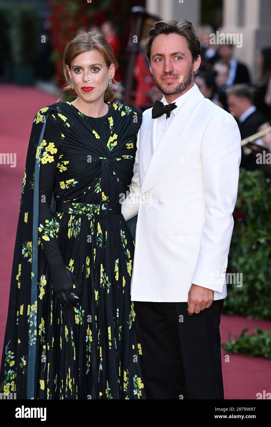 London, UK. September 14th, 2023. Princess Beatrice and Edoardo Mapelli ...