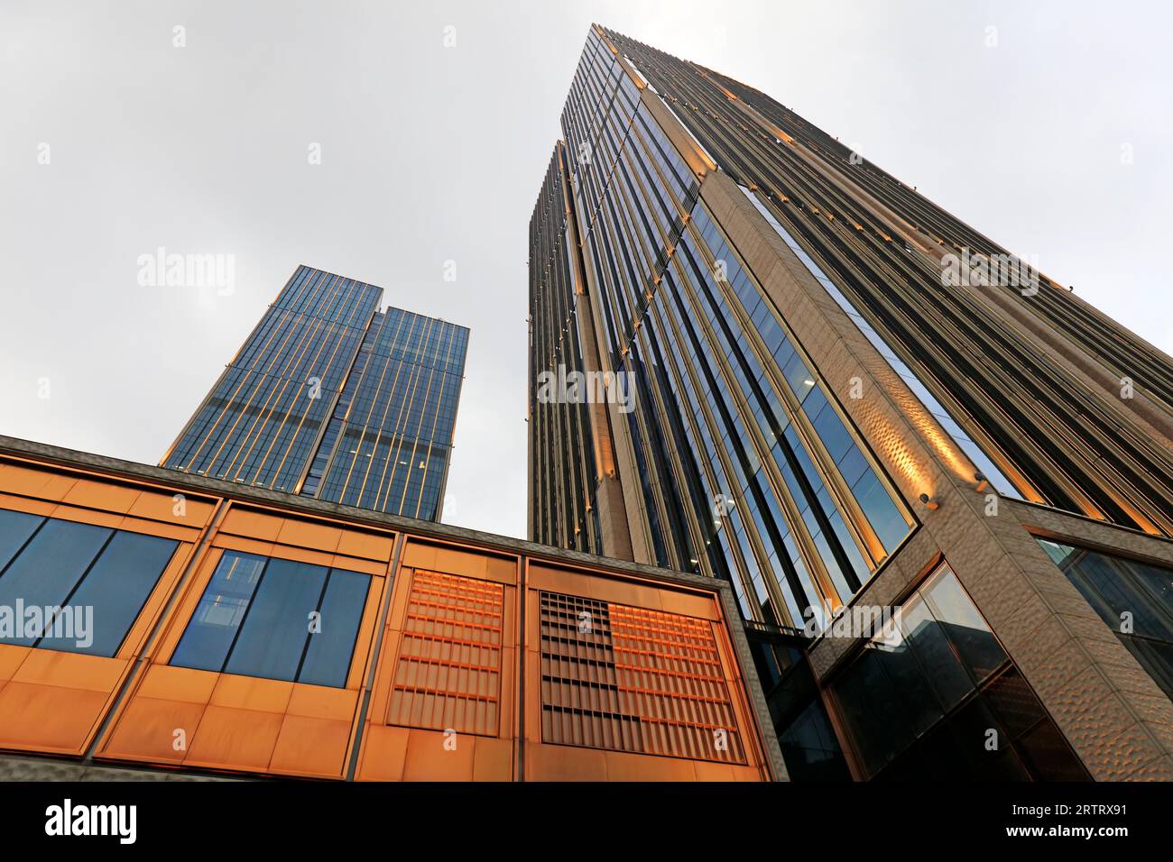 Shanghai, China - May 31, 2018: Architectural scenery of Shanghai Bund financial center building, Shanghai, China Stock Photo