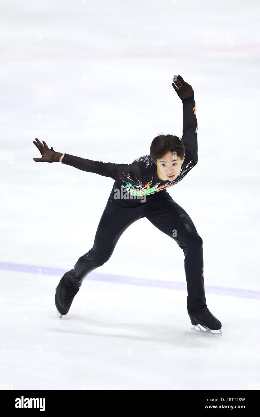 Osaka, Japan. 14th Sep, 2023. Masaya Mishima (JPN) Figure Skating ISU