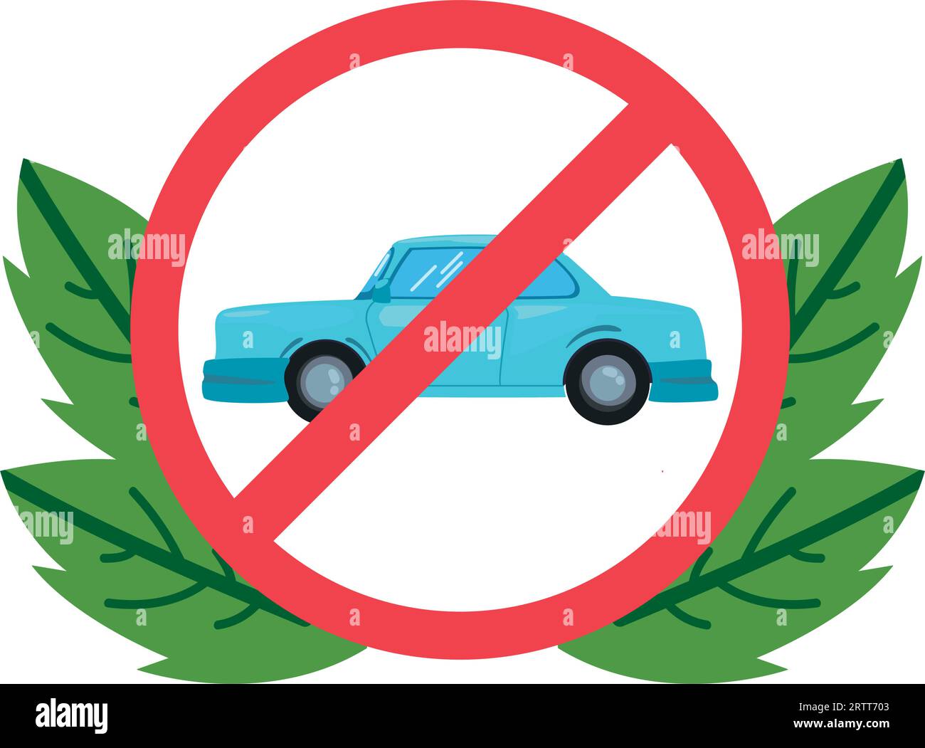 car free day environmentally Stock Vector Image & Art - Alamy