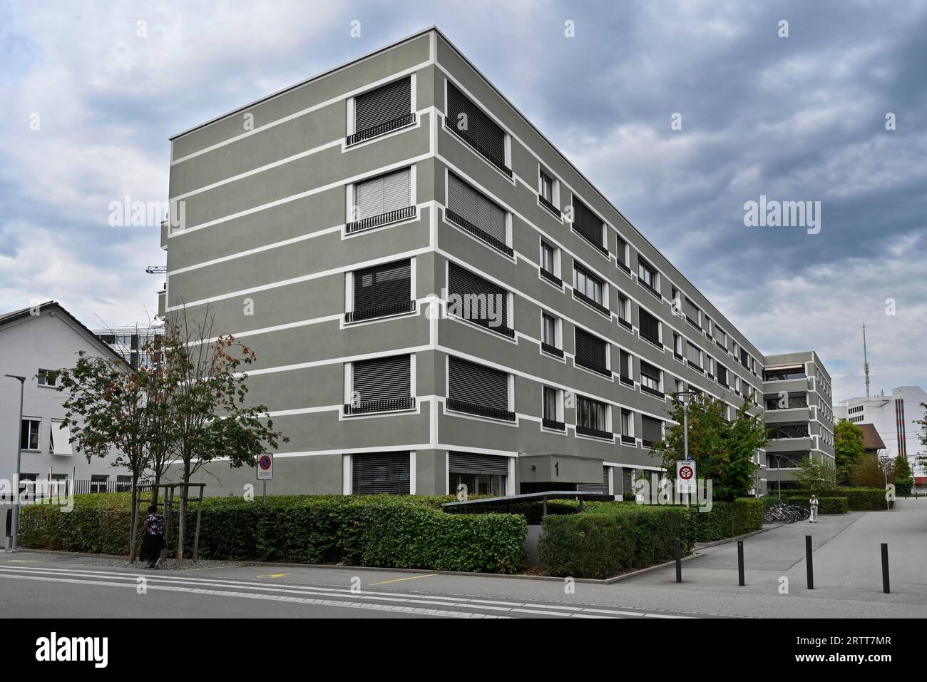 Housing estate Housing complex Stock Photo - Alamy