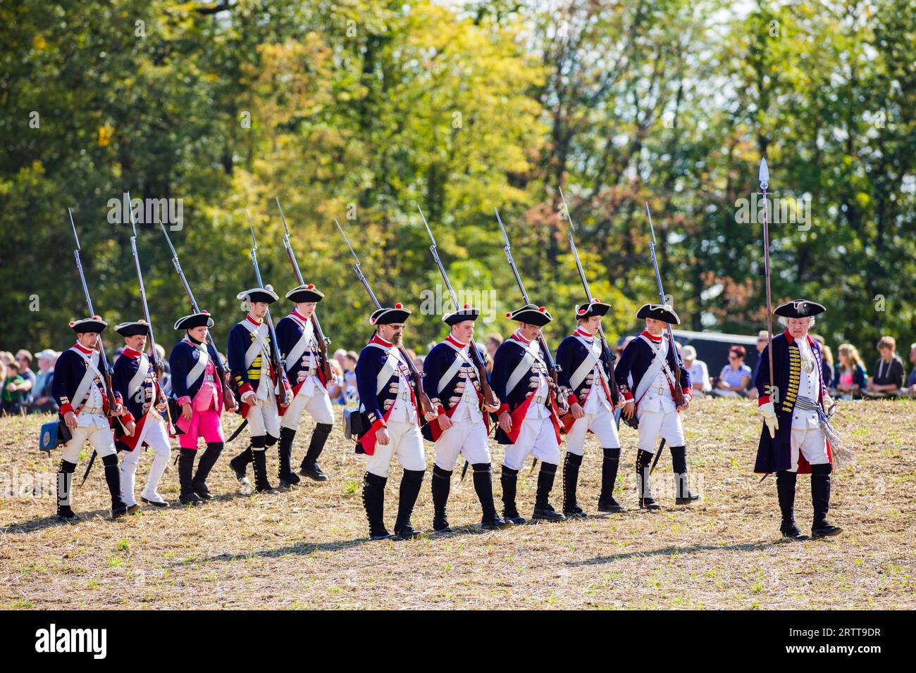 Battle of Maxen Stock Photo Alamy
