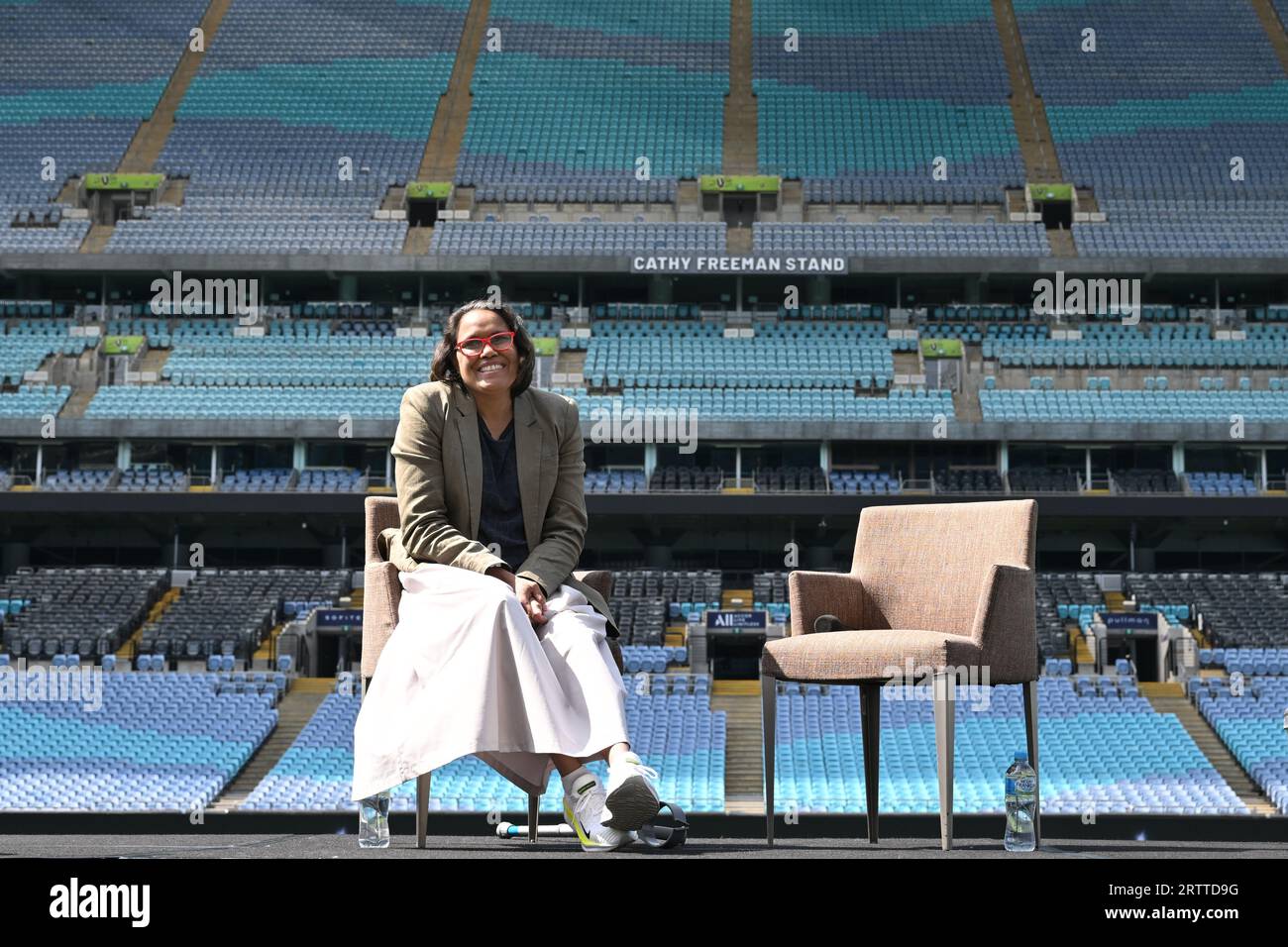 Sydney, Australia. 15th Sep, 2023. Olympic champion Cathy Freeman set
