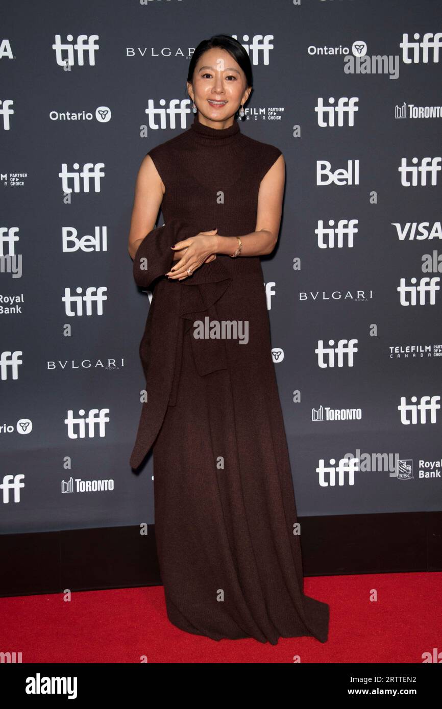 September 14, 2023, Toronto, Ontario, Canada: Kim Hee-ae attends the ''A Normal Family'' premiere during the 2023 Toronto International Film Festival at Roy Thomson Hall on September 14, 2023 in Toronto, Ontario, Canada. (Credit Image: © Angel Marchini/ZUMA Press Wire) EDITORIAL USAGE ONLY! Not for Commercial USAGE! Stock Photo