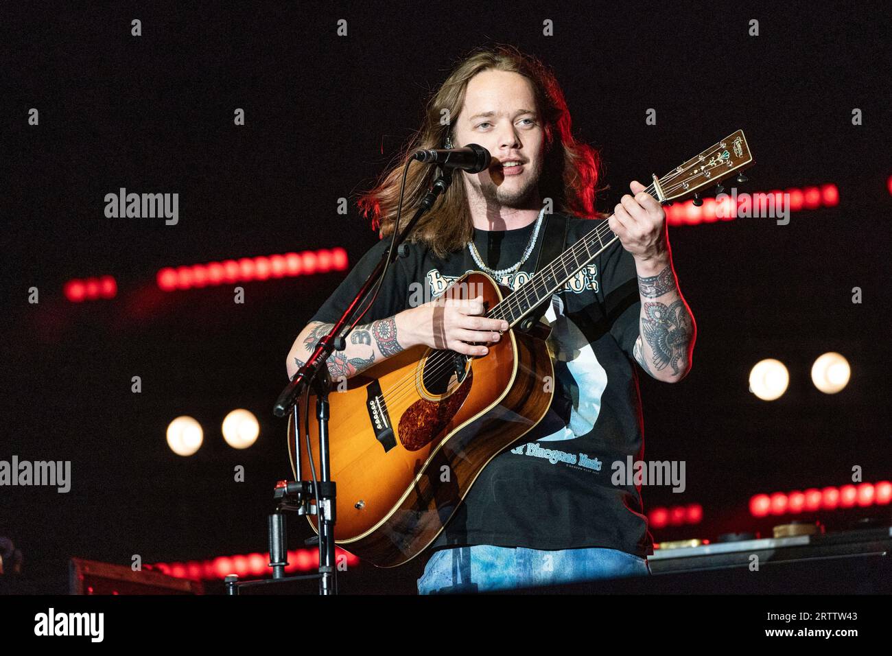 Billy Strings performs during Bourbon and Beyond Music Festival on