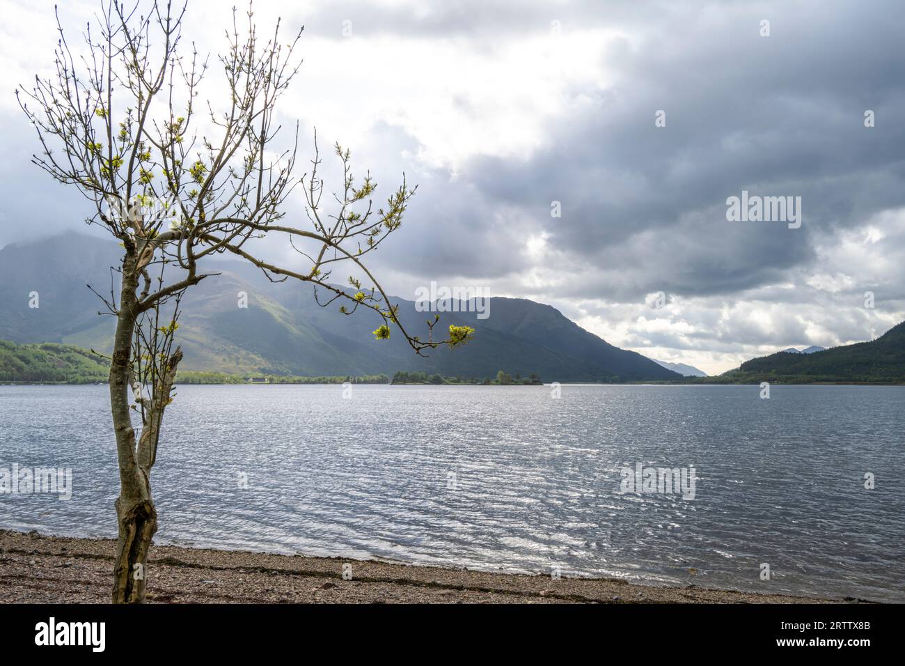 Loch Leven in Glencoe Scotland Stock Photo - Alamy