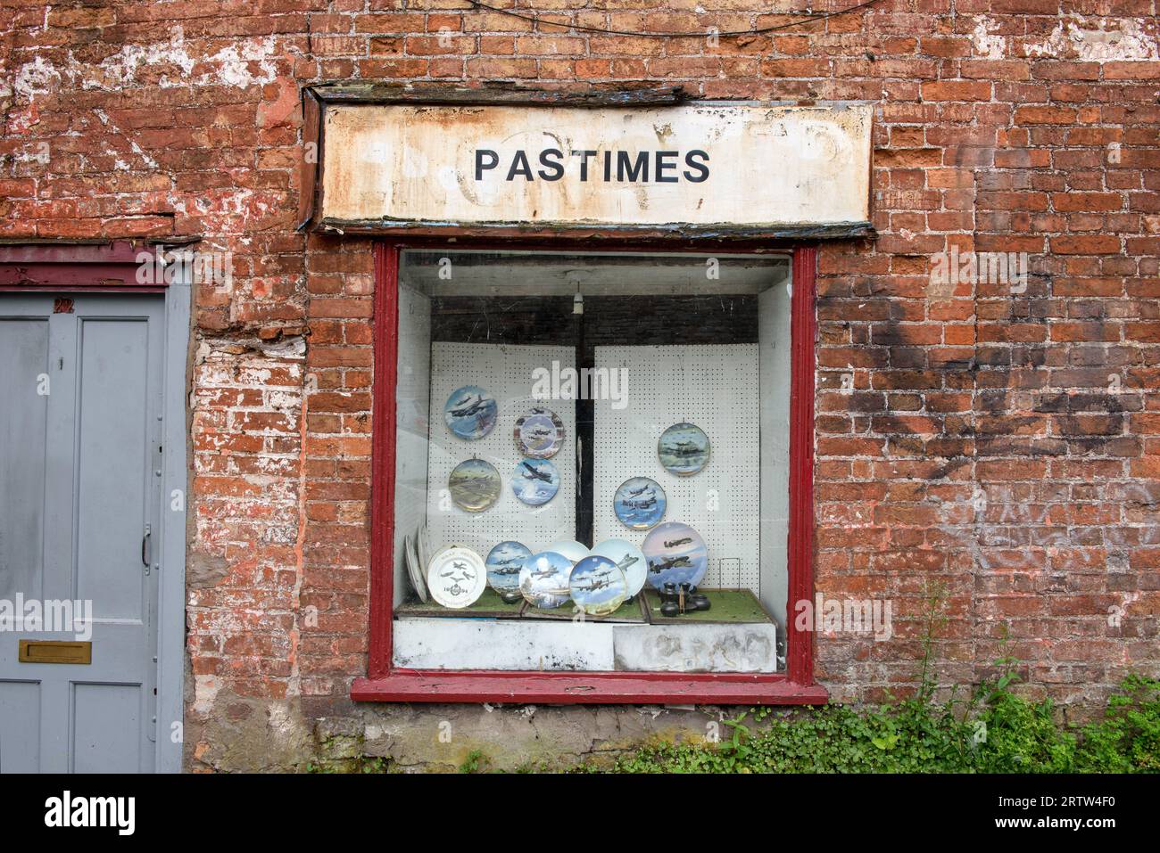 Pastimes the military memorabelia shop in Bristol UK Stock Photo
