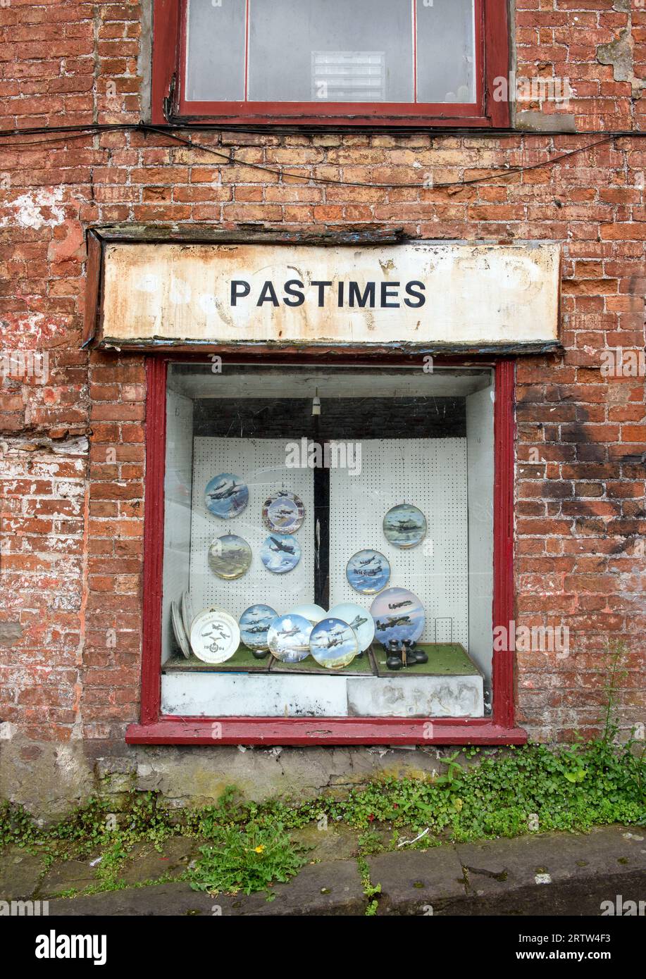 Pastimes the military memorabelia shop in Bristol UK Stock Photo