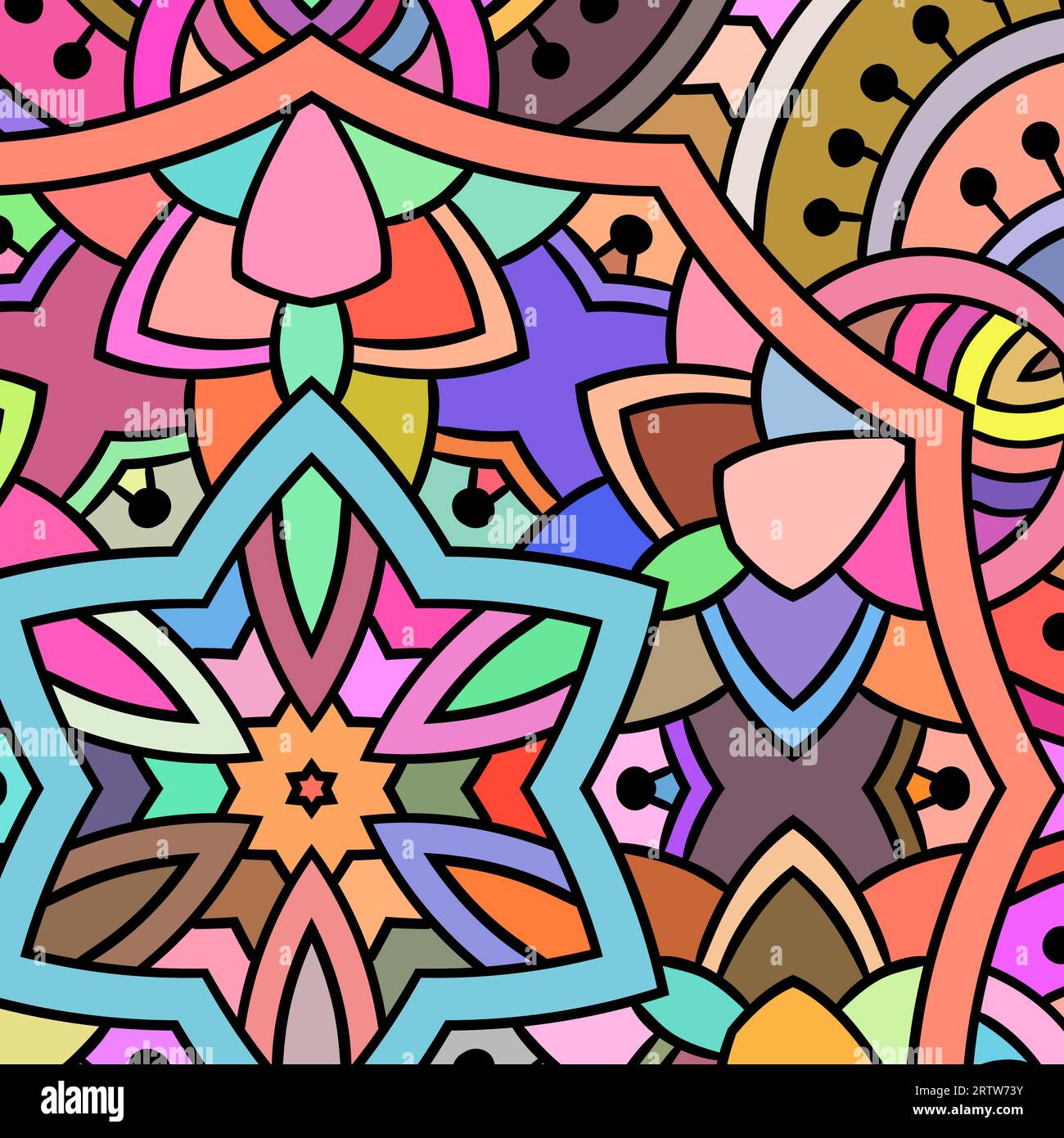 Zentangle art hi-res stock photography and images - Alamy