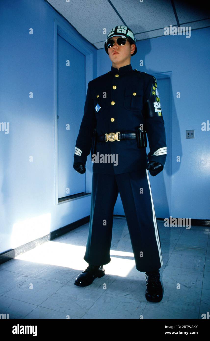 South Korean special forces in Panmunjom Stock Photo Alamy