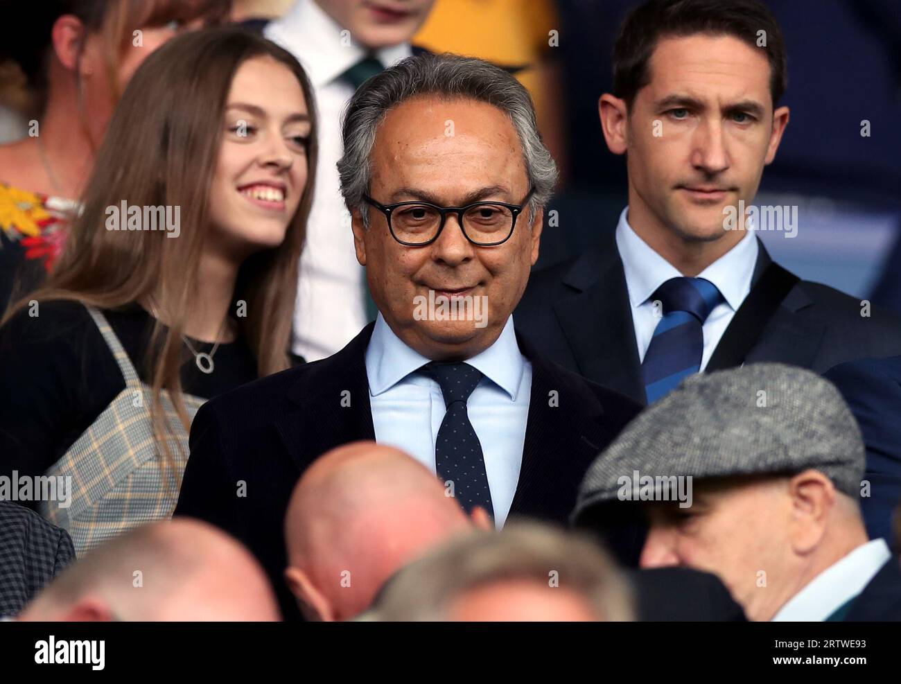 File photo dated 01-09-2018 of Everton owner Farhad Moshiri. Everton owner Farhad Moshiri has signed an agreement with 777 Partners for the American investment firm to acquire his controlling stake in the club. Issue date: Friday September 15, 2023. Stock Photo