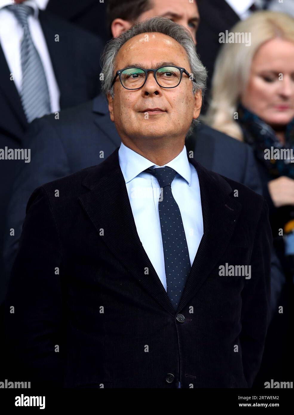 File photo dated 01-09-2018 of Farhad Moshiri. Everton have announced owner Farhad Moshiri has signed an agreement with 777 Partners for the American investment firm to acquire his controlling stake in the club. Issue date: Friday September 15, 2023. Stock Photo