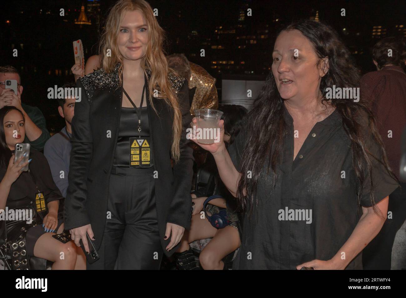 New York, United States. 11th Sep, 2023. Anna Delvey and Kelly Cutrone(02)