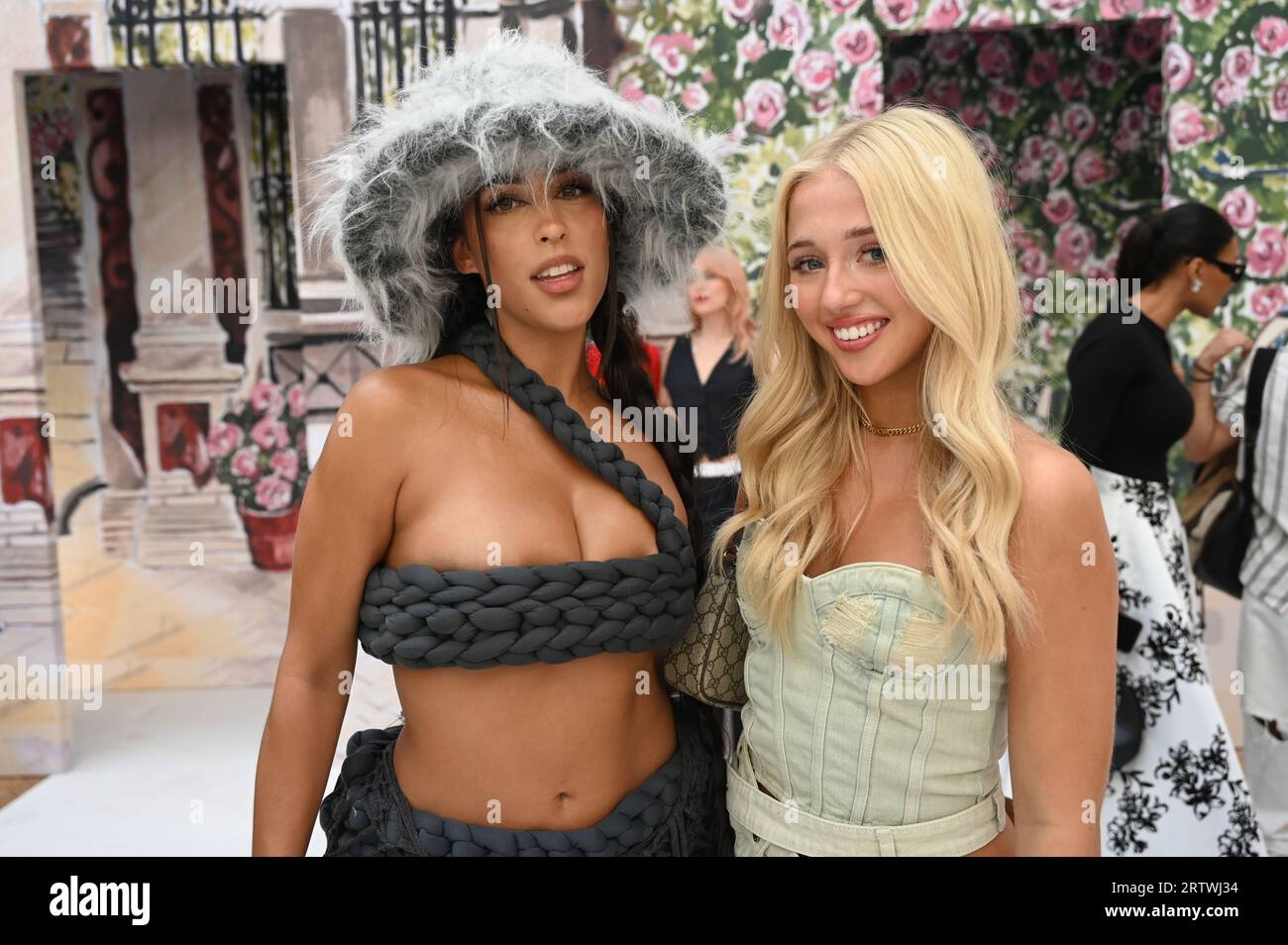 London, UK. 15th Sep, 2023. Alara Taneri and Ami Charlize is a social