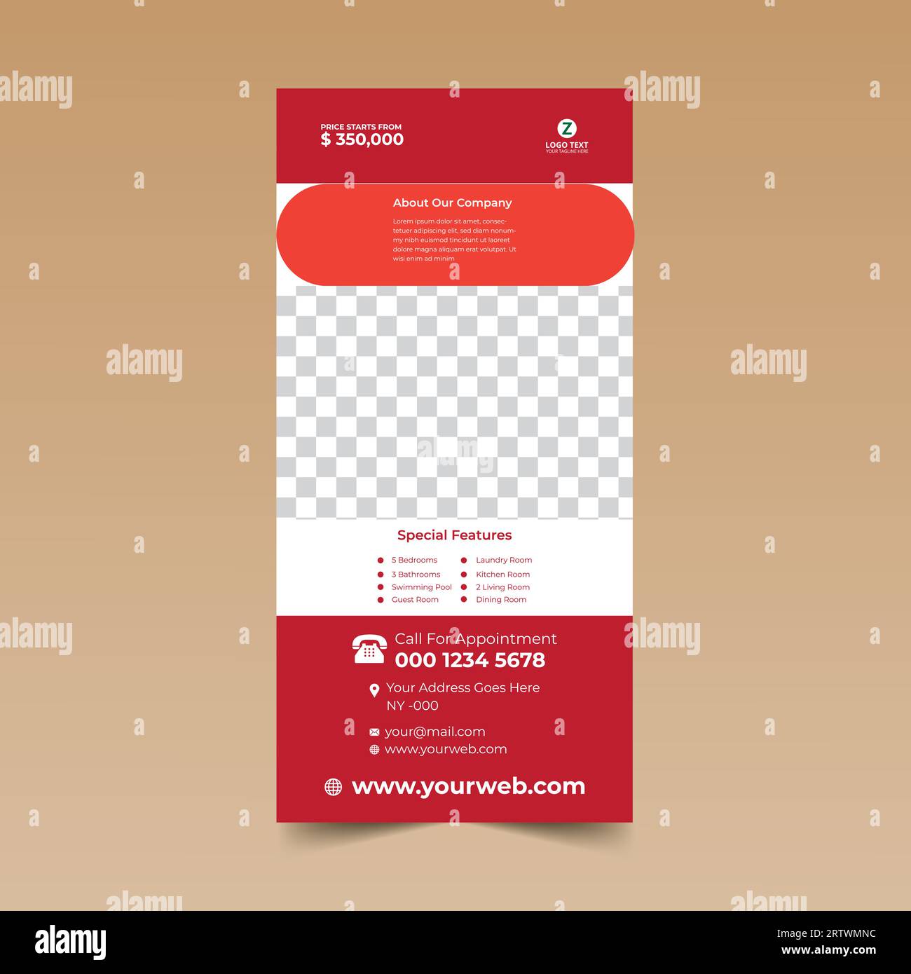 Nice Rack Card Design Template Stock Vector Image Art Alamy Nice Rack Card Design Template Stock Vector Image Art Alamy