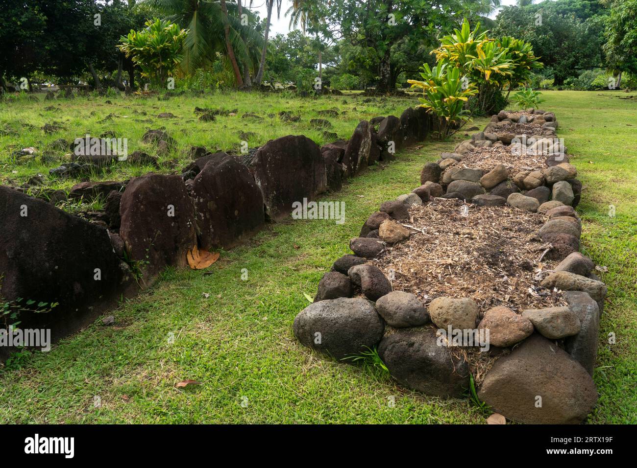 The marae of Taputapuātea (Ra'iatea, Society Islands) in 2016: nature, age  and origin of coral erected stones