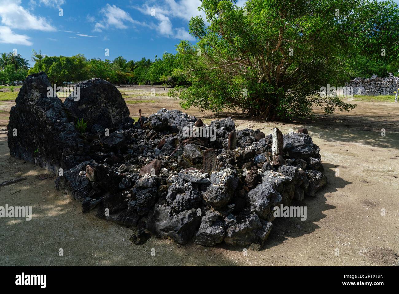 Marae Taputapuatea is a large marae complex at Opoa in Taputapuatea, on