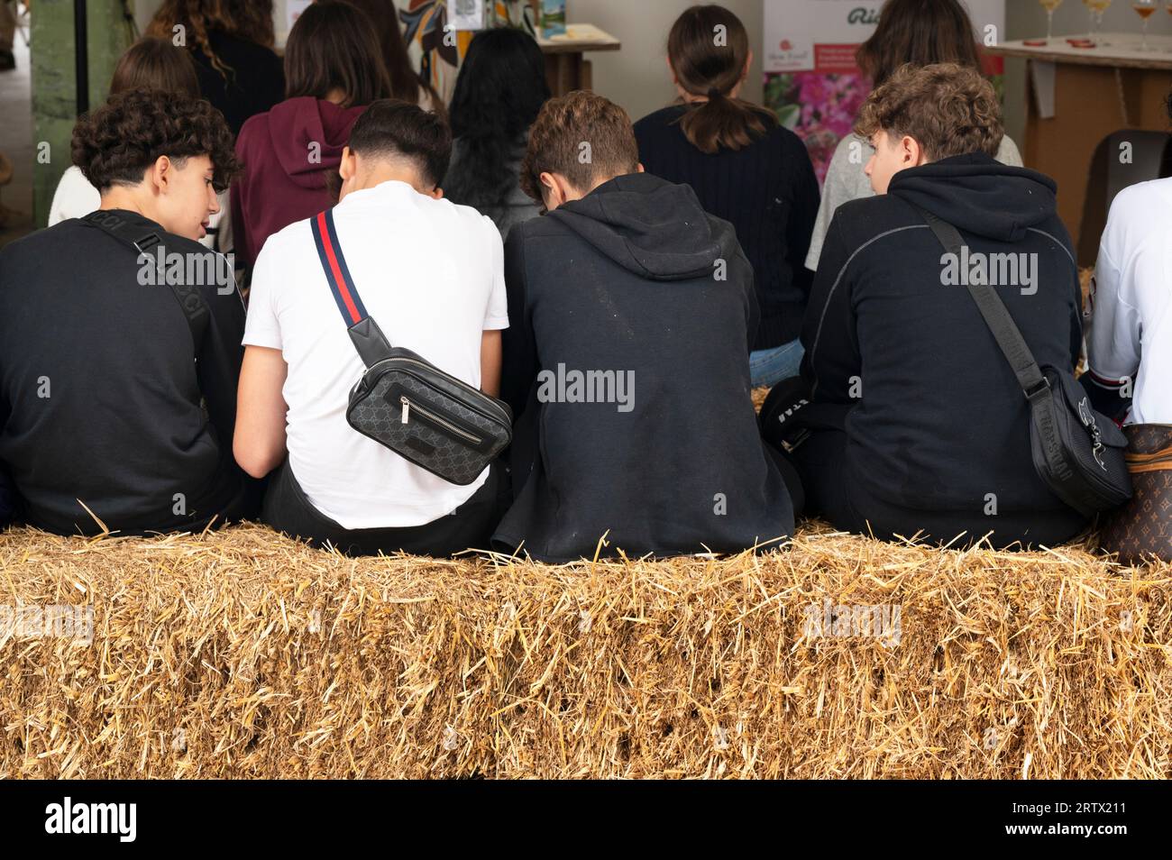 Bra (Cuneo), Italy. 15th September 2023. Inauguration of the XIV