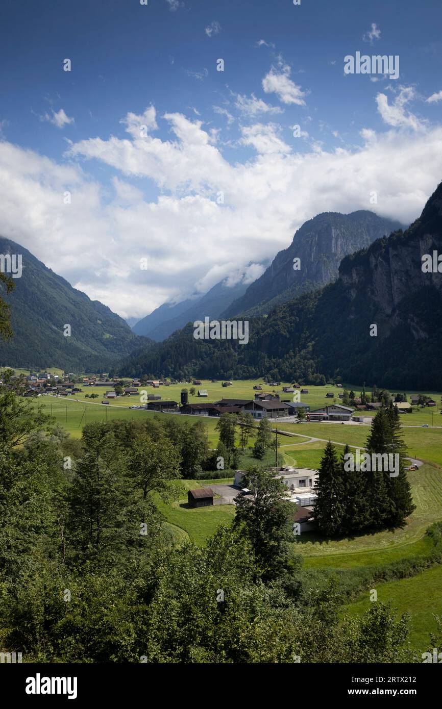 Mountain Ridge Between The Augstmatthorn And Harder Kulm Interlaken Lake  Brienz Canton Of Bern Switzerland Stock Photo - Download Image Now - iStock