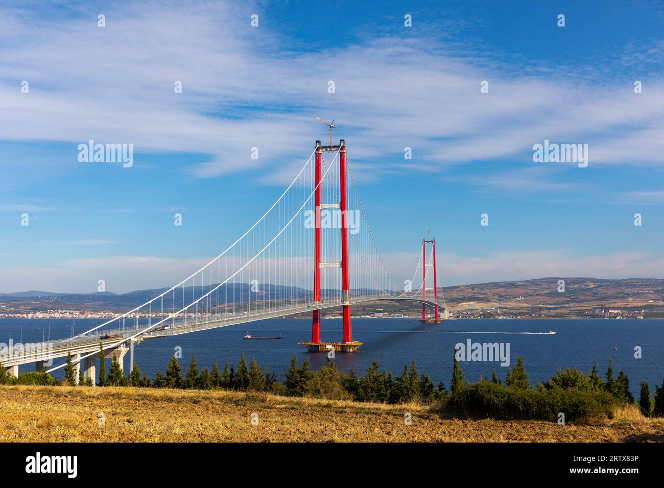 new bridge connecting two continents 1915 canakkale bridge (dardanelles bridge), Canakkale 