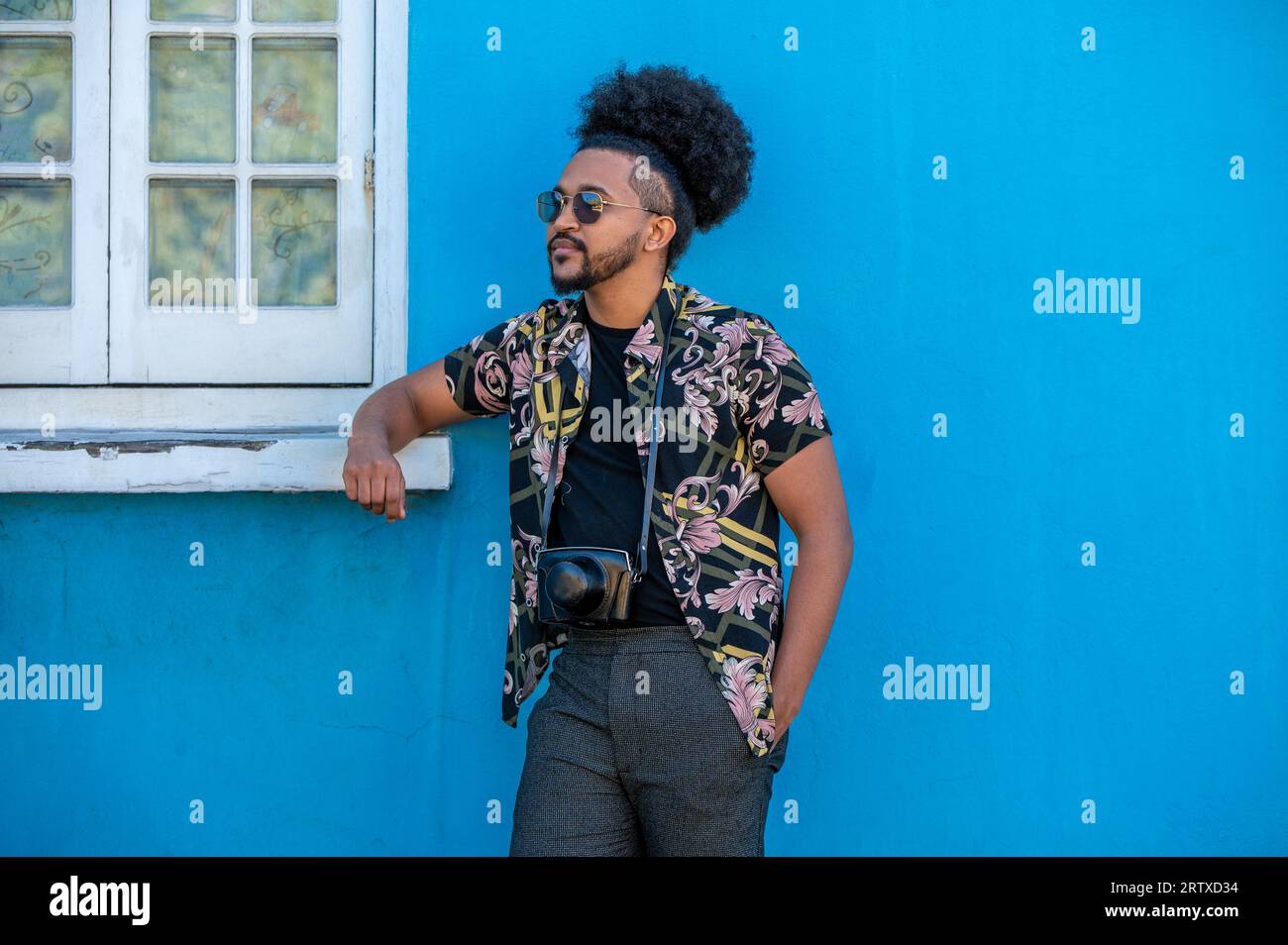 Close up portrait of young man Stock Photo - Alamy