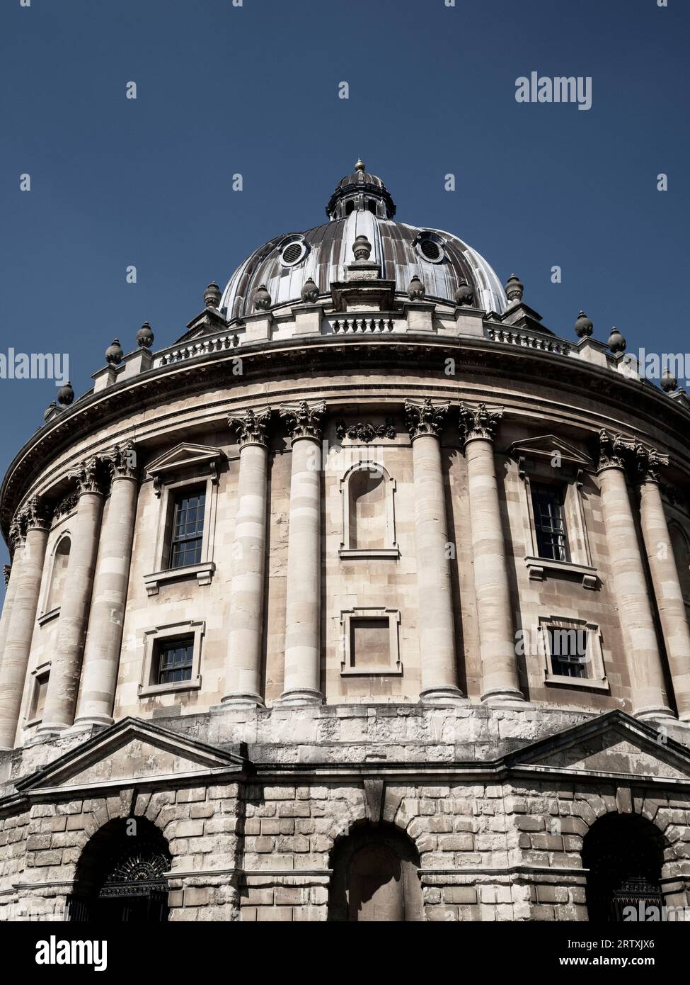 Radcliffe Camera, Famous Oxford Landmark, a Reading Library of the University of Oxford, Oxford, Oxfordshire, England, UK, GB. Stock Photo
