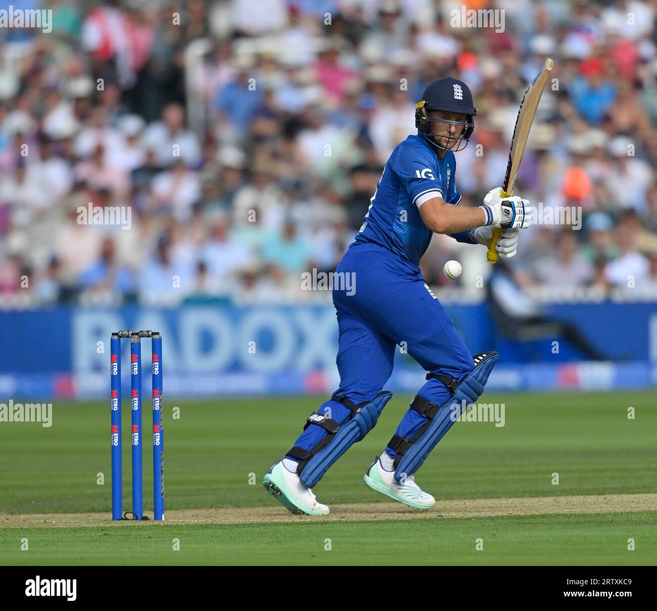 London ENGLAND Sept 15 2023 Joe Root of England bats during the 4th