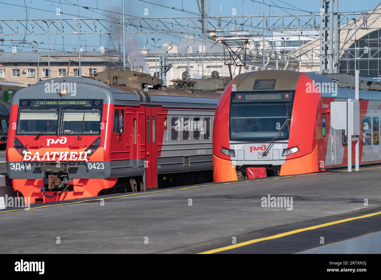 Baltiyskiy railway station hi-res stock photography and images - Alamy