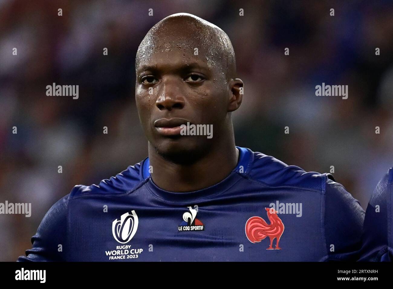 Lille, France. 14th Sep, 2023. Julien Mattia/Le Pictorium - France-Uruguay Rugby World Cup match - 14/9/2023 - France/Hauts de France/Lille - Sekou Macalou during the Rugby World Cup 2023 match between France and Uruguay at Stade Pierre Mauroy, Lille, on September 14, 2023. Credit: LE PICTORIUM/Alamy Live News Stock Photo