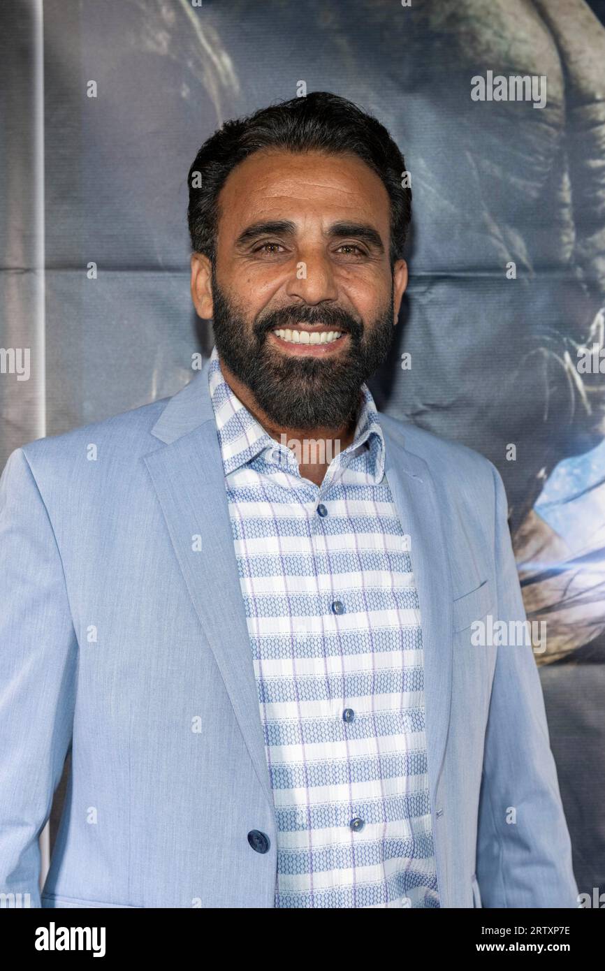 Los Angeles, USA. 14th Sep, 2023. Actor Iyad Hajjaj attends Los Angeles