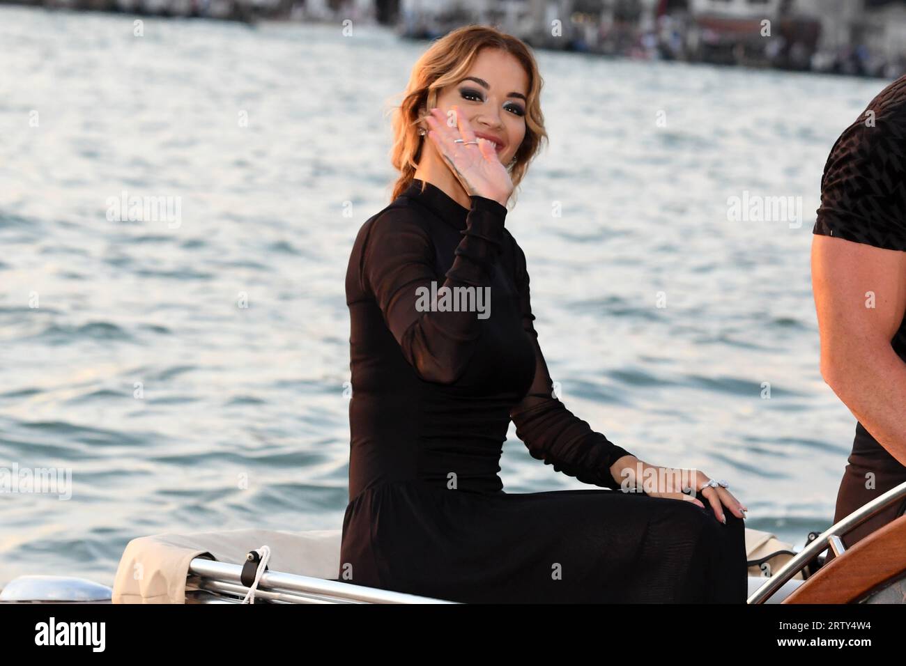 VENICE, ITALY - AUGUST 31: Rita Ora attend the DVF Awards 2023 during