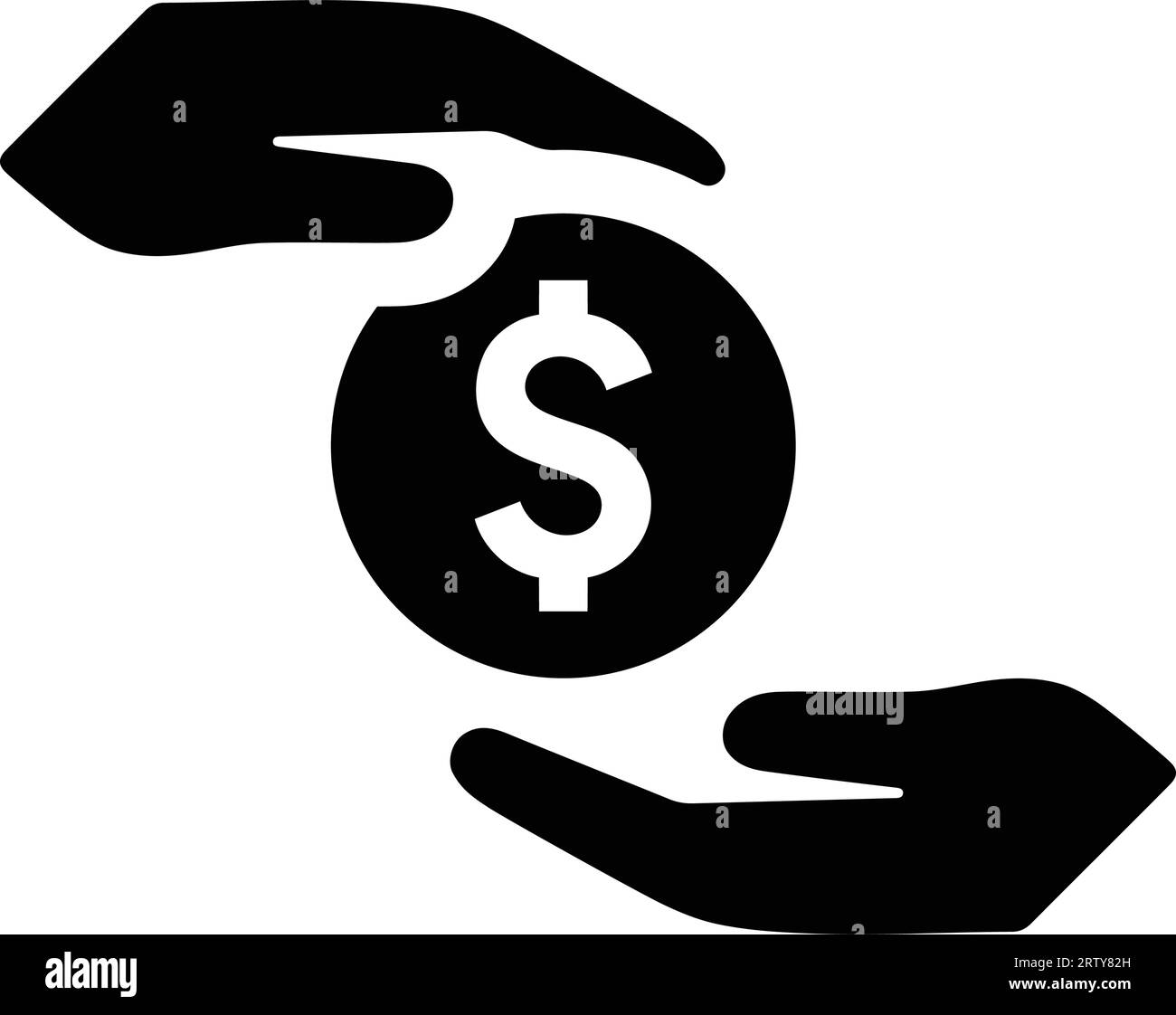 Money help Stock Vector Images - Alamy
