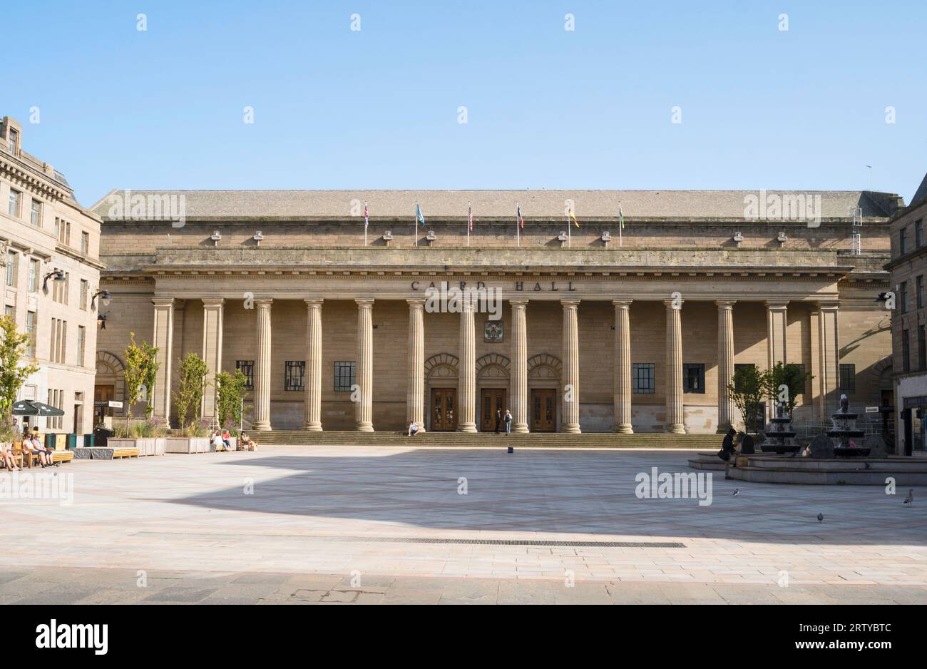 Caird Hall in Dundee City Square, Scotland, UK Stock Photo