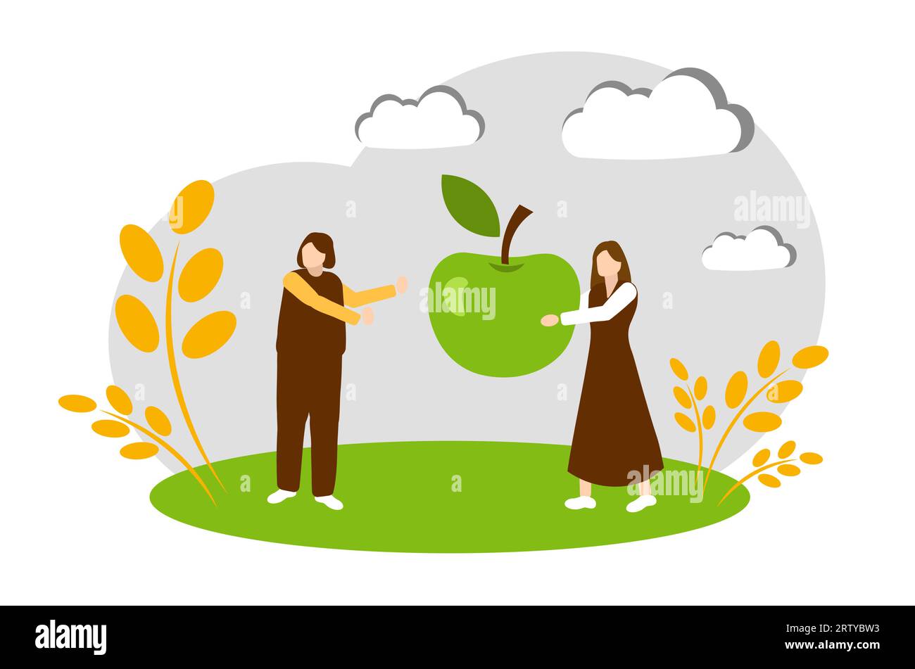 Thin and fat women Stock Vector Image & Art Alamy