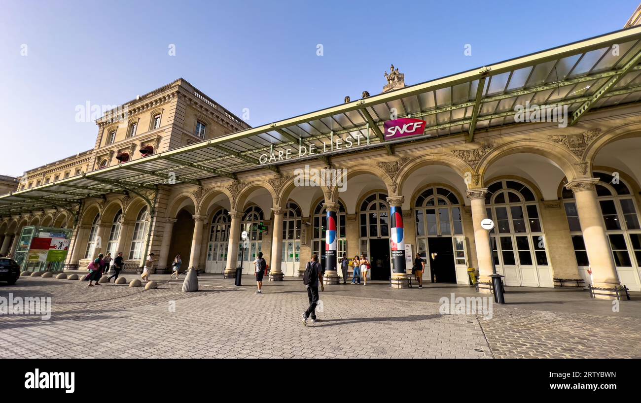 East Railway station in Paris called Gare de L Est CITY OF PARIS