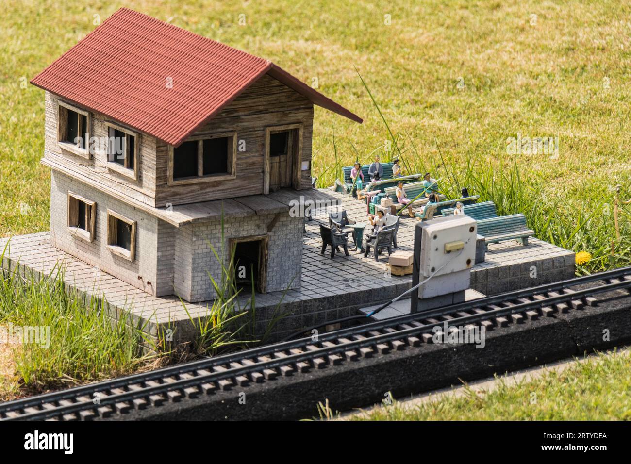 Mini Turkey scale model Stock Photo Alamy