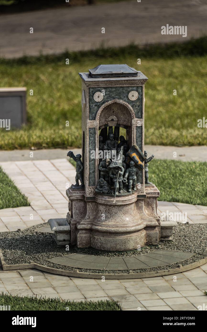 Mini Turkey scale model Stock Photo Alamy