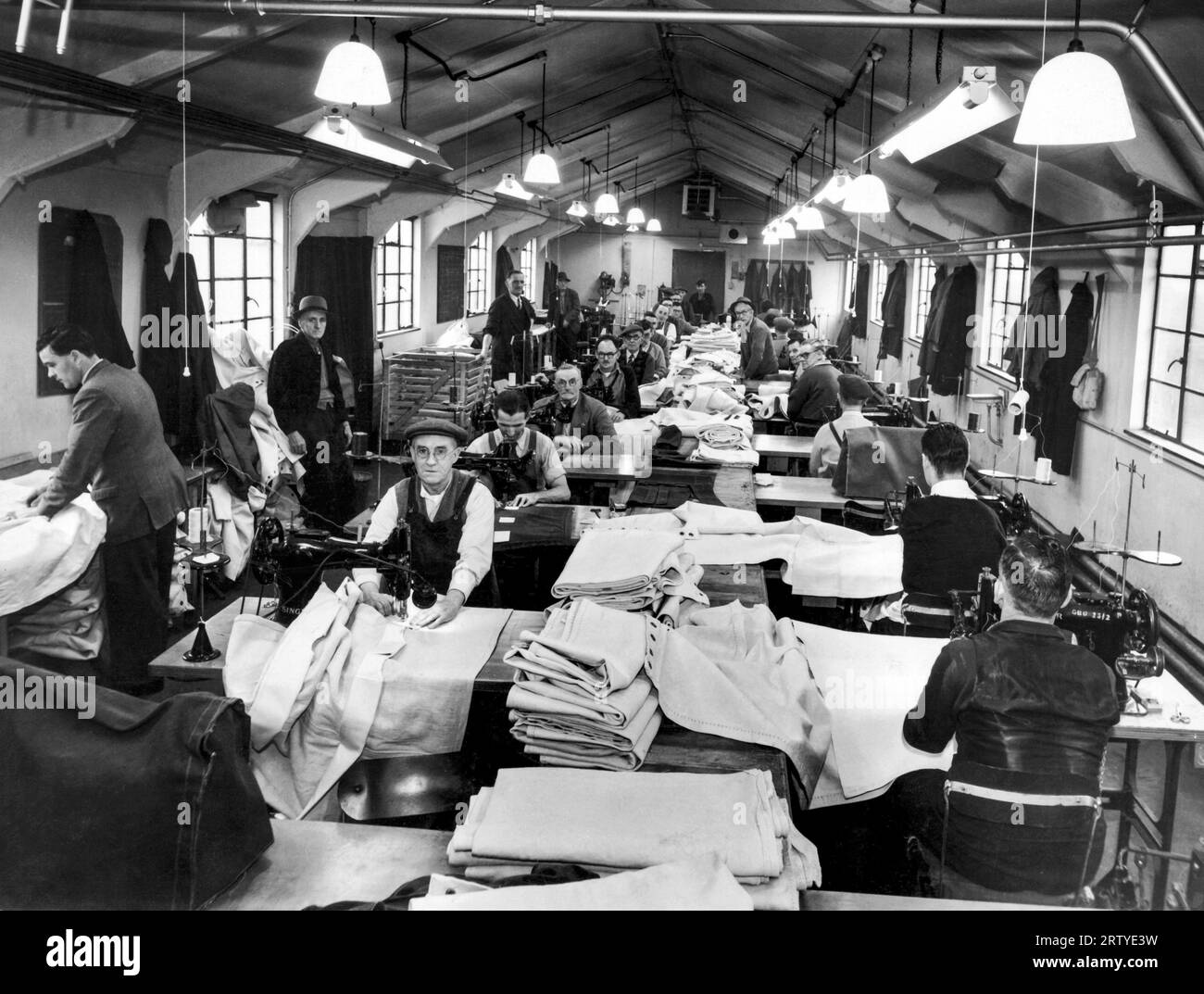 1950s england worker hires stock photography and images Alamy