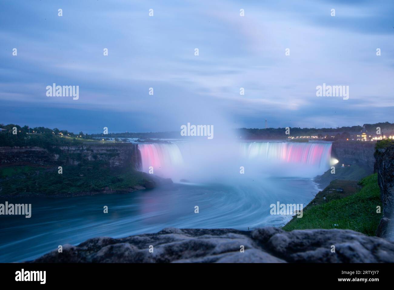 CANADA 15-09-2023Cataratas del Niágara, Ontario, es una ciudad canadiense ubicada en las famosas cataratas del mismo nombr Stock Photo