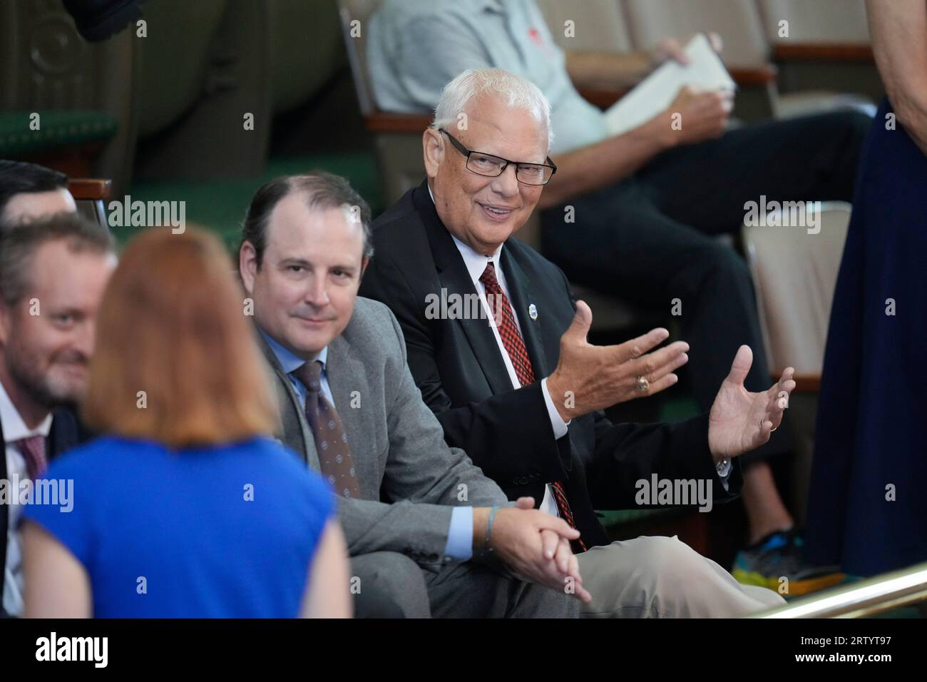 Austin, TX, USA. 15th Sep, 2023. Former Texas Ranger DAVID MAXWELL