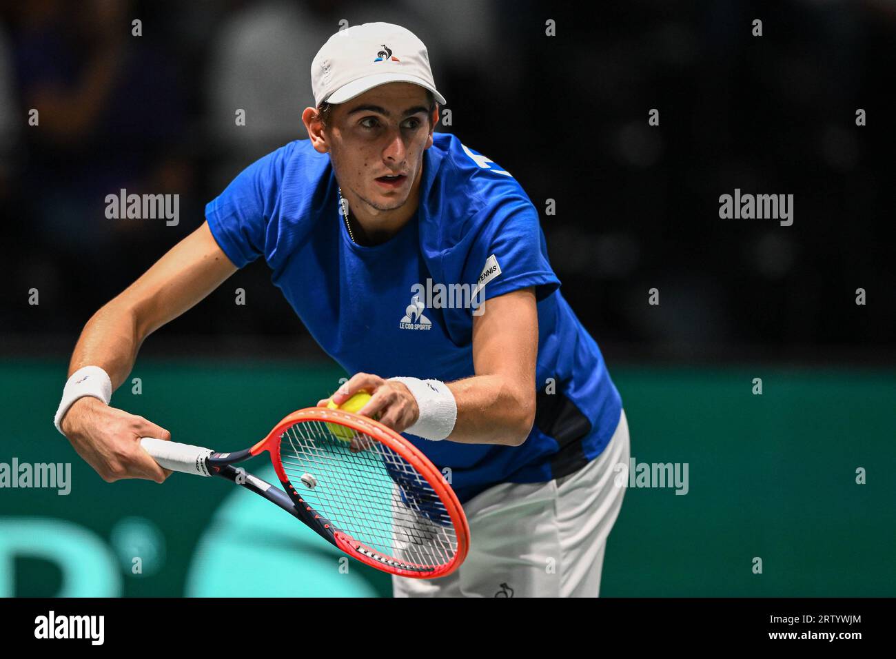 Matteo Arnold during the Davis Cup finals match between Italy and Canada at Unipol Arena in Bologna, Italia Tennis (Cristiano Mazzi/SPP) Credit SPP Sport Press Photo