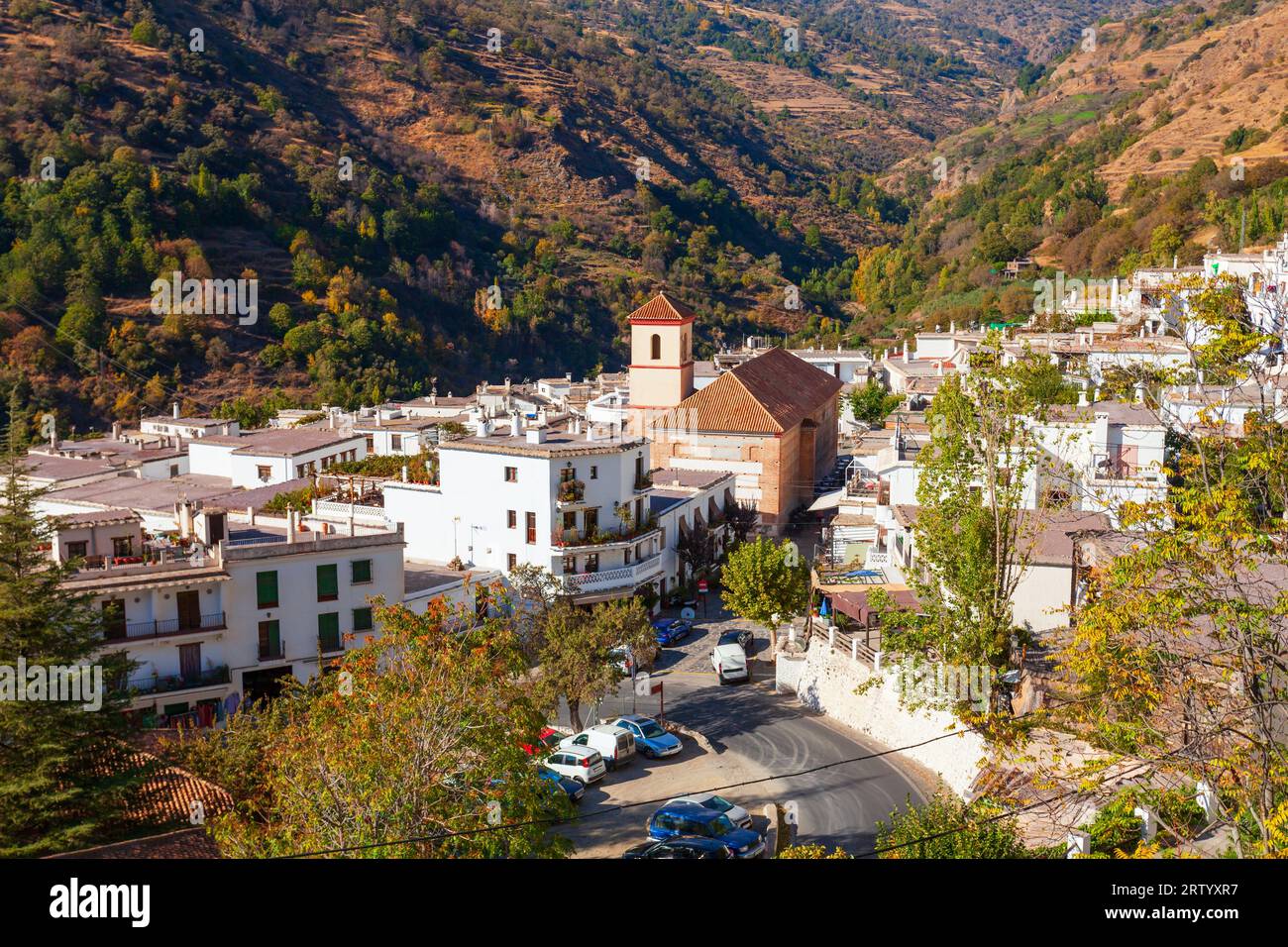 Pampaneira Village Aerial Panoramic View Pampaneira Is A Village In pampaneira-village-aerial-panoramic-view-pampaneira-is-a-village-in