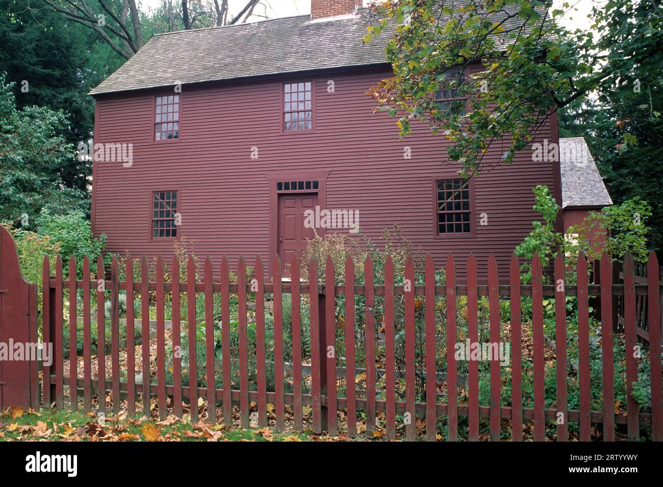 Noah Webster House, West Hartford, Connecticut Stock Photo