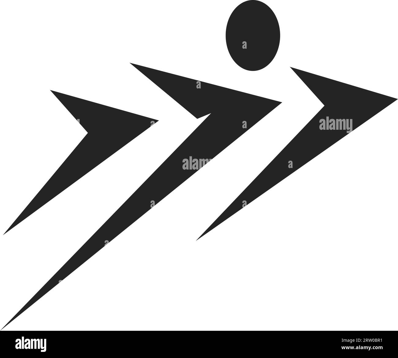 movement logo template Isolated. Brand Identity. Icon Abstract Vector ...
