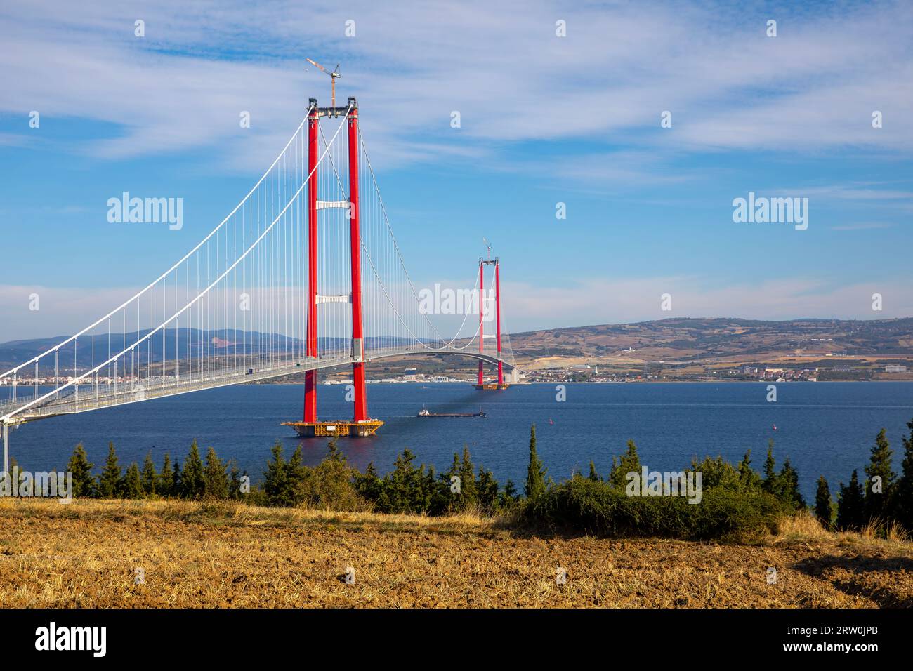 new bridge connecting two continents 1915 canakkale bridge (dardanelles bridge), Canakkale 