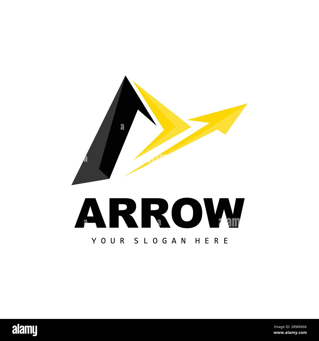 Arrow Direction Logo, Directional Direction Vector Icon, A Letter Model ...